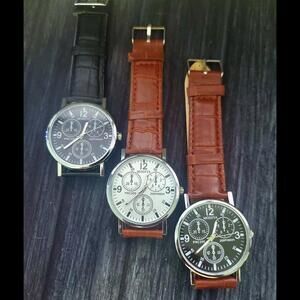 3pc Beginner Watch Starter Collection‎ Quartz New Please Read
